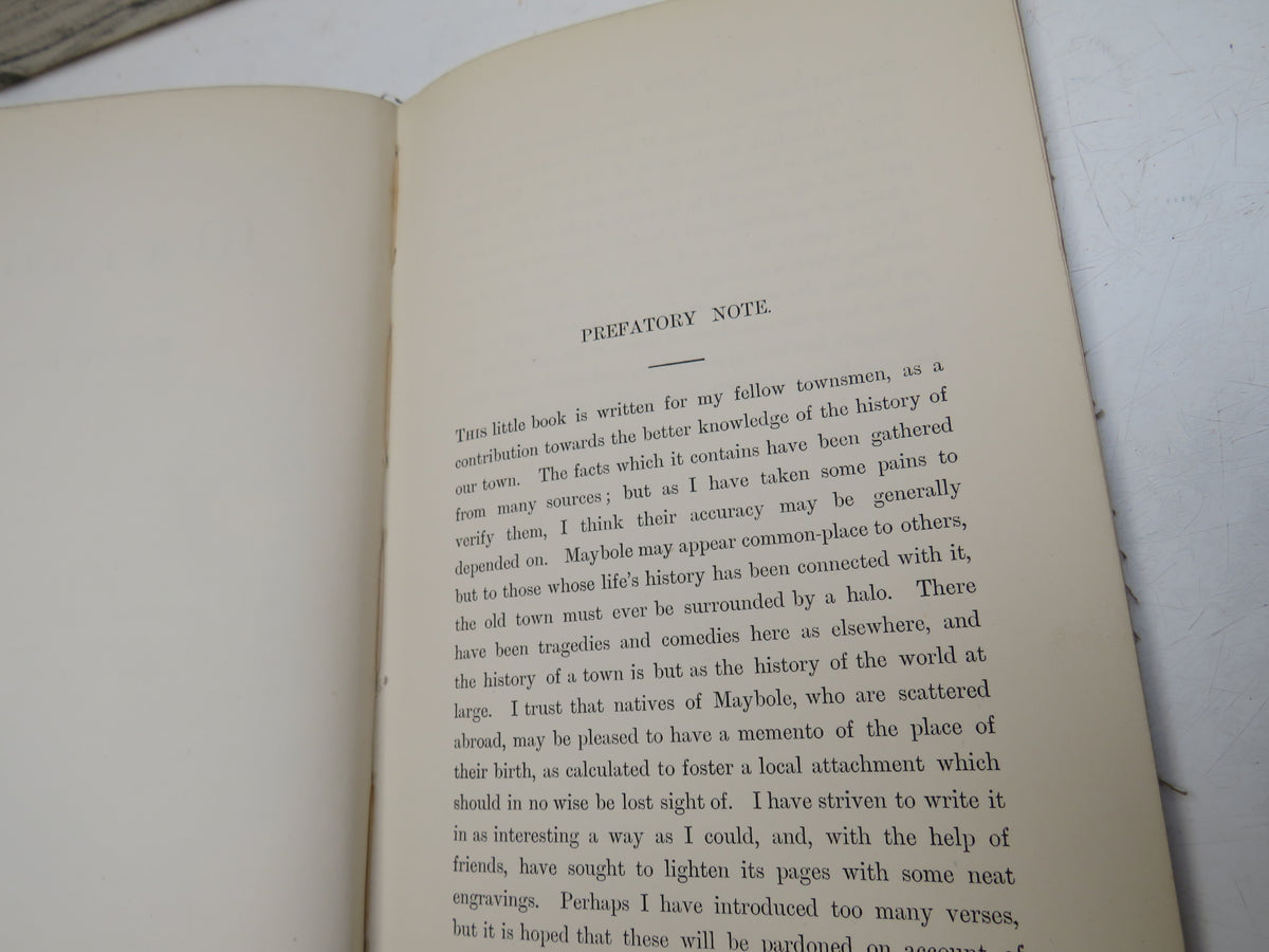 Maybole Past and Present By Rev. R. Lawson 1885