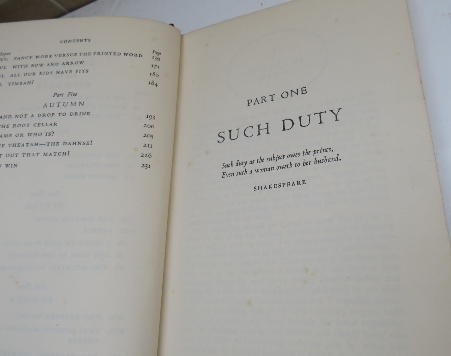 The Egg and I By Betty Macdonald 1951