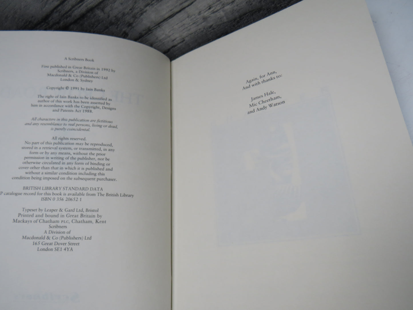 The Crow Road by Iain Banks, 1992