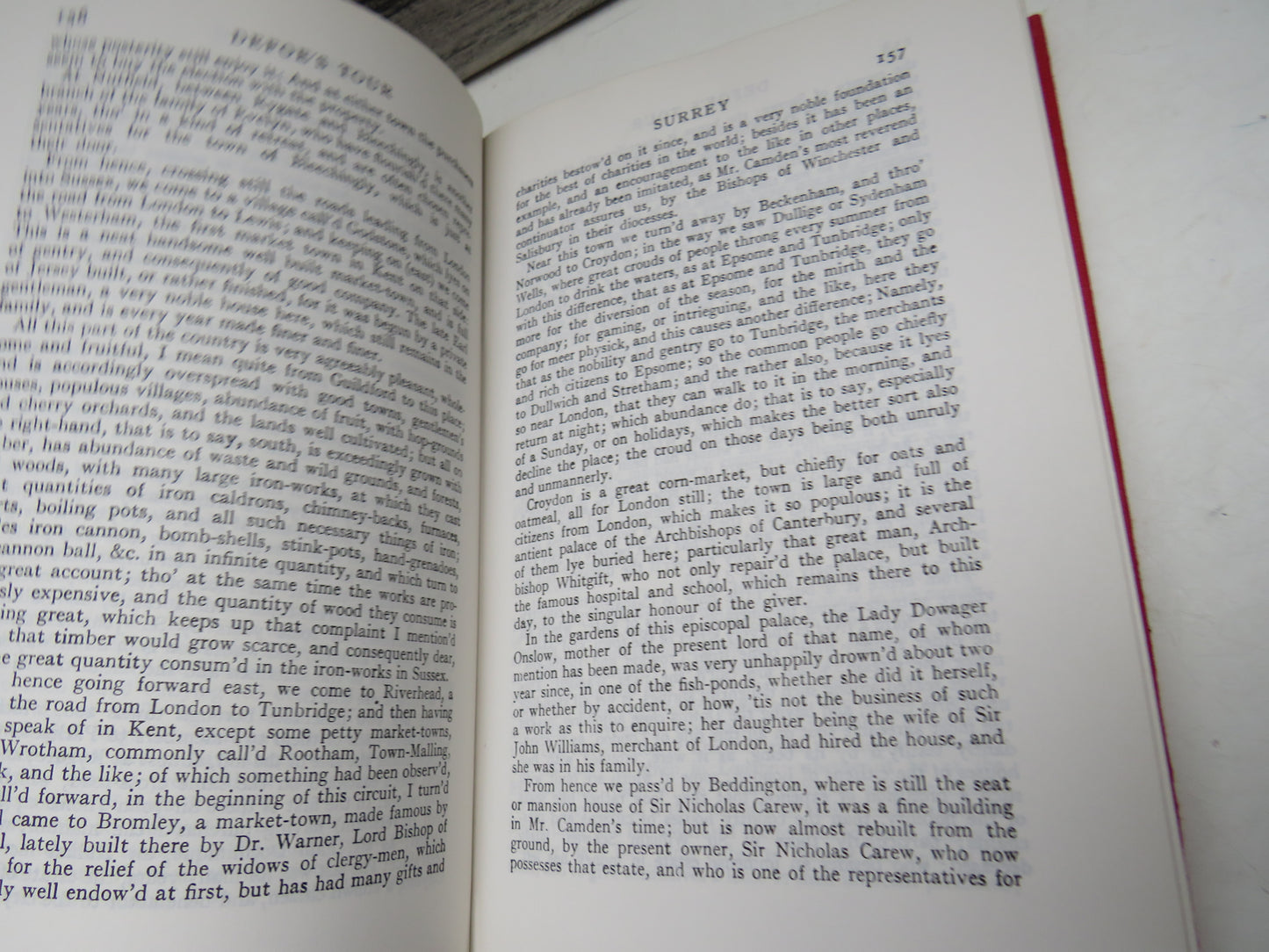 A Tour Through The Whole Island of Great Britain By Daniel Defoe 1974