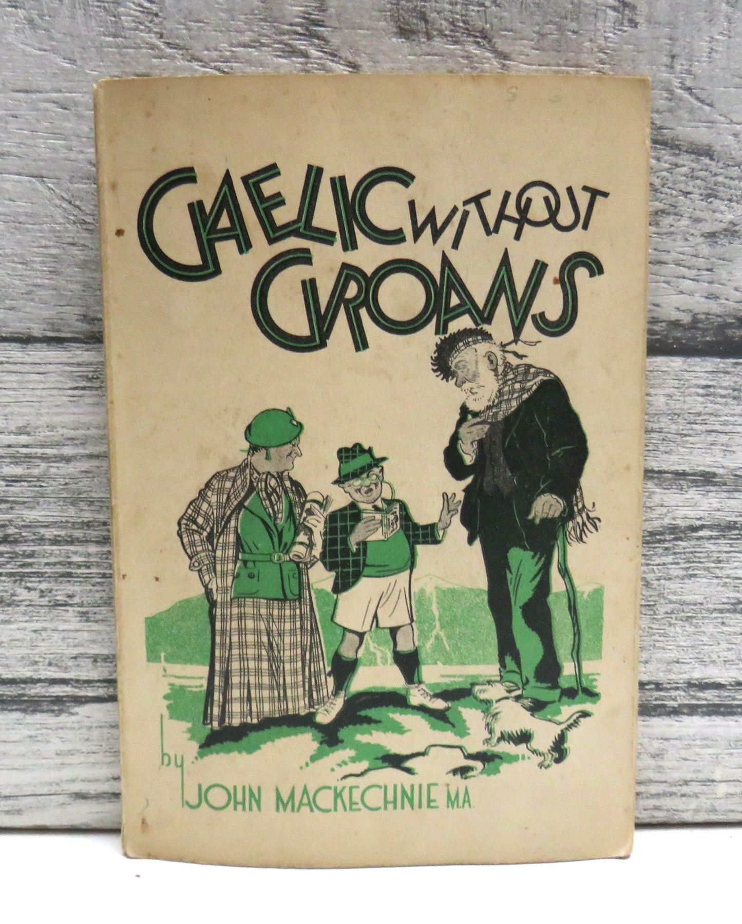 Gaelic Without Groans! In A Series of Twenty-Nine Lessons By John Mackechnie