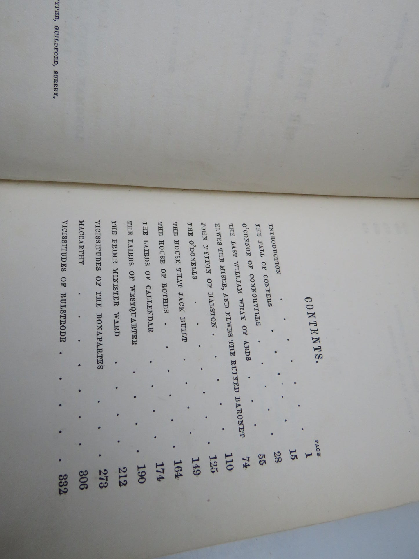 Vicissitudes of Families and Other Essays By Sir Bernard Burke 1859 & 1861