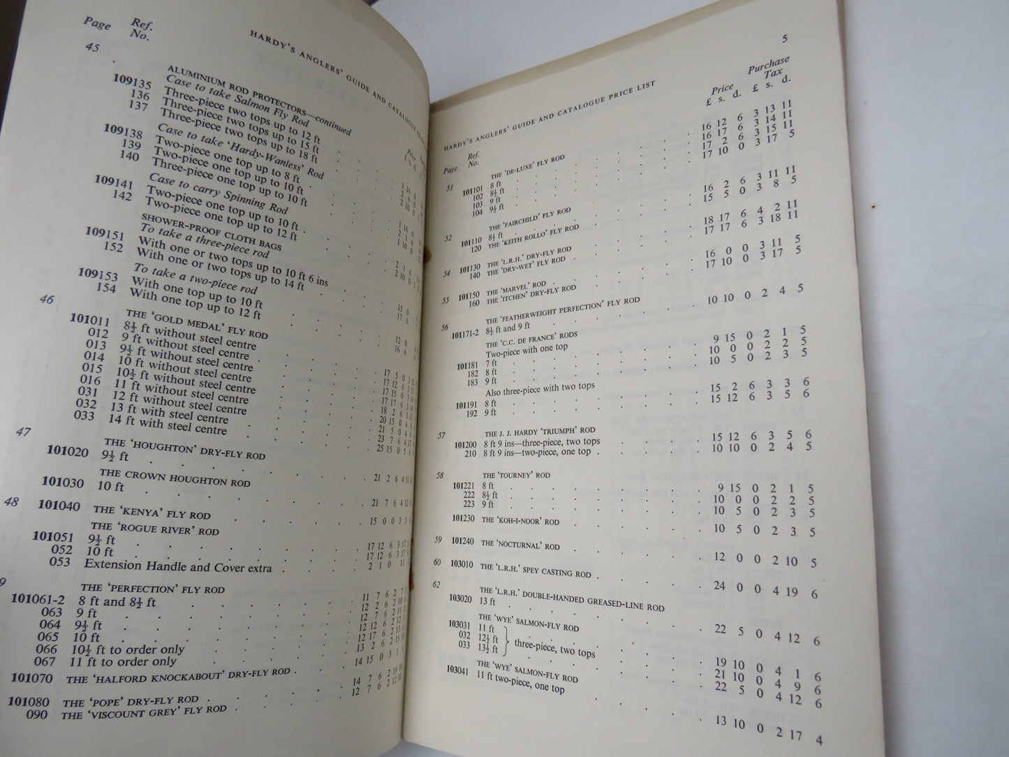 Hardy's The World's Angling Specialists Angler's Guide and Catalogue 1957-58