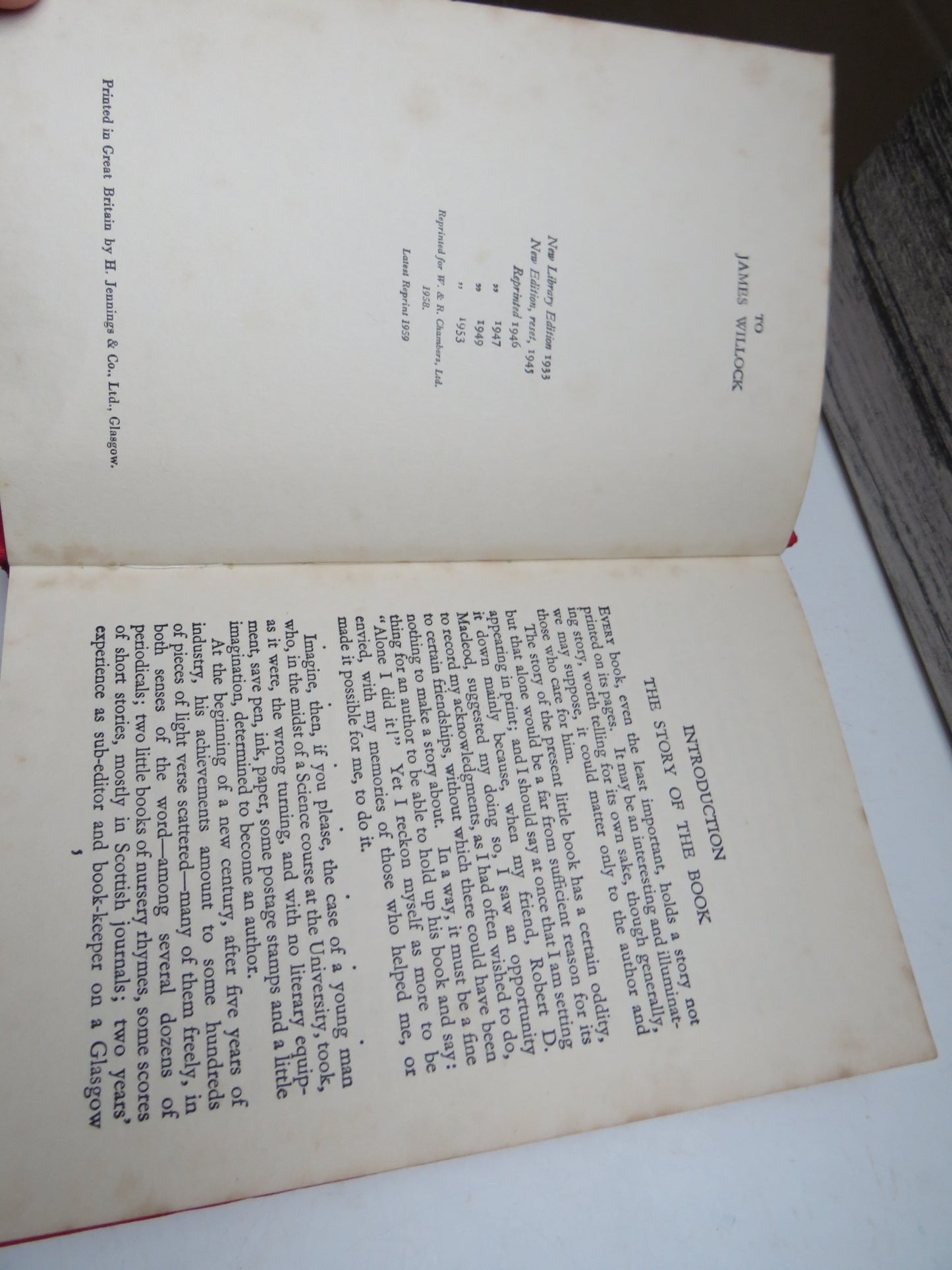 Wee MacGreegor By J.J. Bell 1959