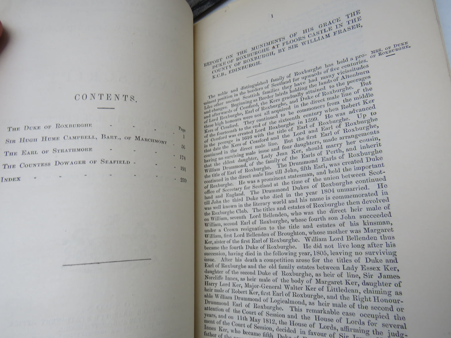 The Manuscripts Of The Duke of Roxburghe; Sir H. H. Campbell, Bart.; The Earl Of Strathmore; and The Countess Dowager of Seafield 1894