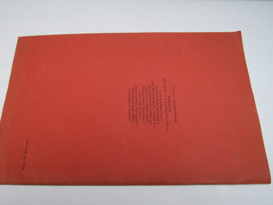 List of Ancient Monuments In Scotland With An Introductory Note 1958