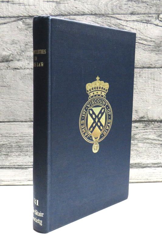 Perpetuities In Scots Law By Robert Burgess 1979 The Stair Society