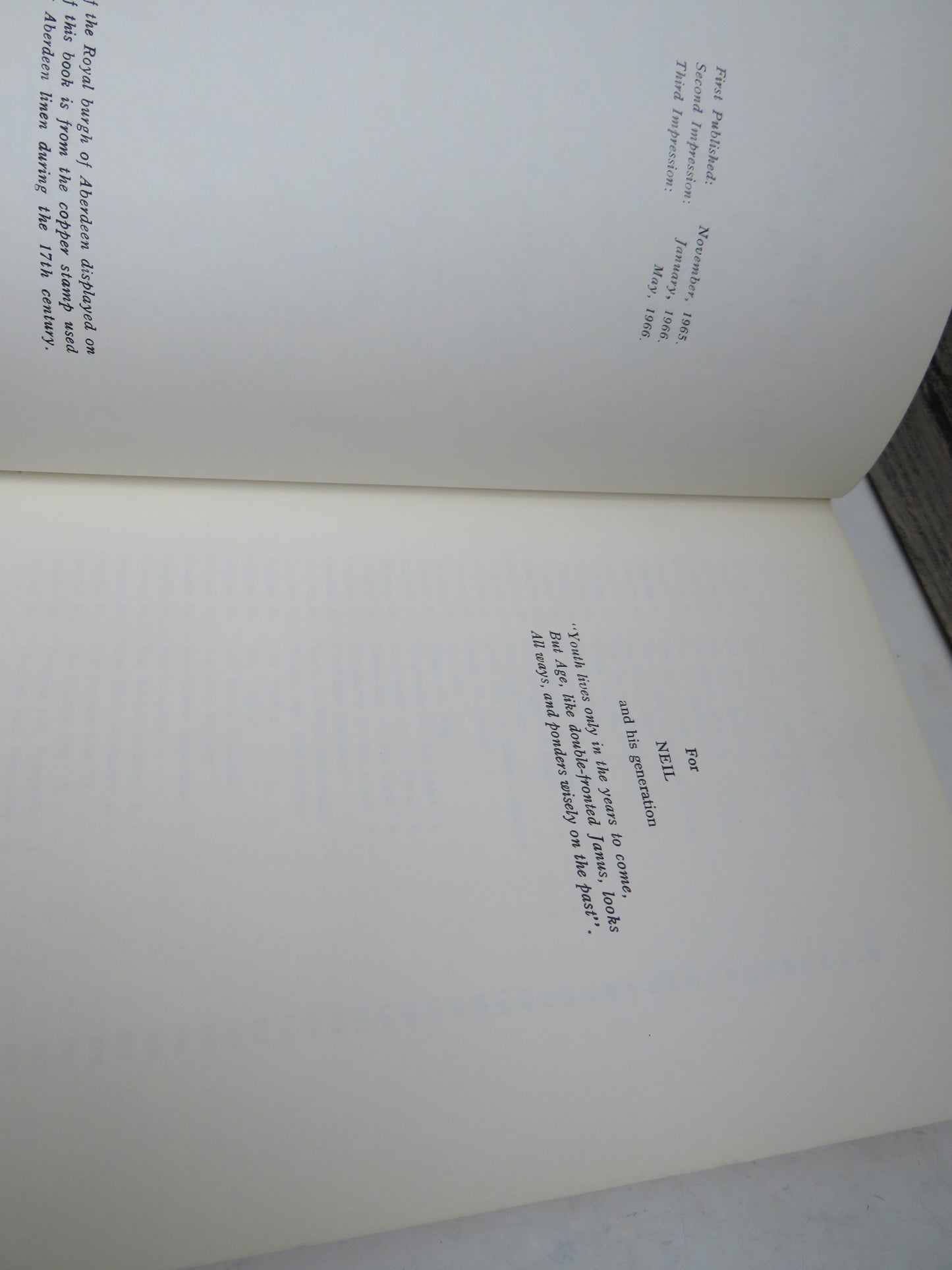 City By The Grey North Sea Aberdeen By Fenton Wyness 1966