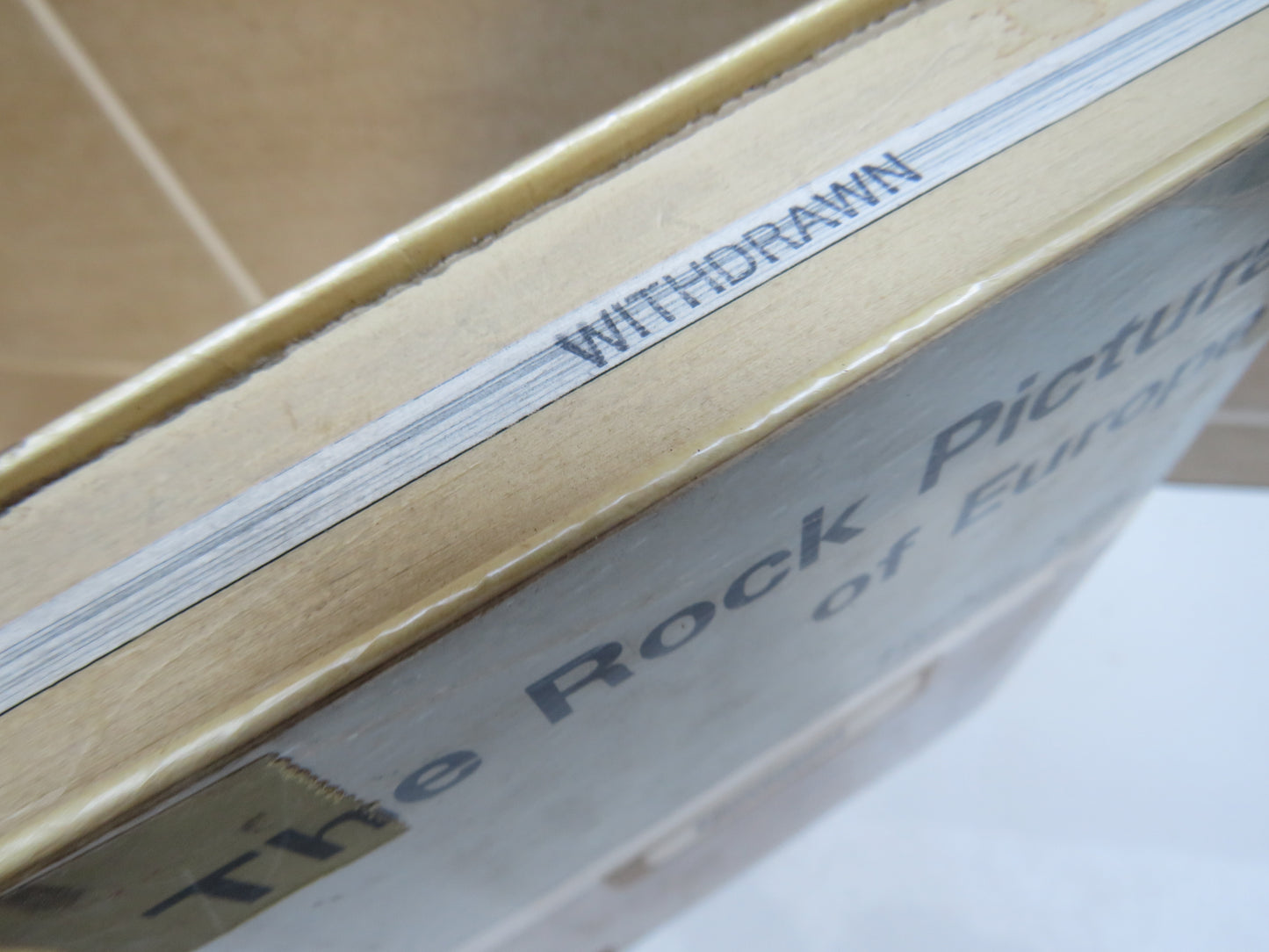The Rock Pictures of Europe By Herbert Kuhn Translated From German by Alan Houghton Brodrick 1966