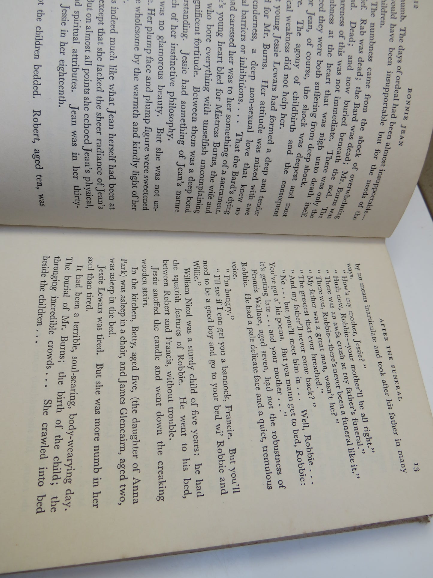 Bonnie Jean A Novel By James Barke 1959, Vintage Book