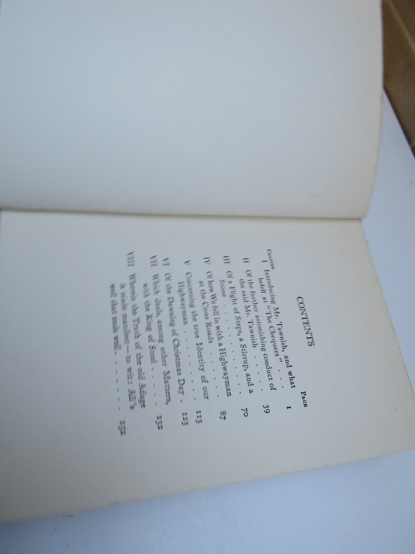 The Honourable Mr. Tawnish by Jeffery Farnol 1913