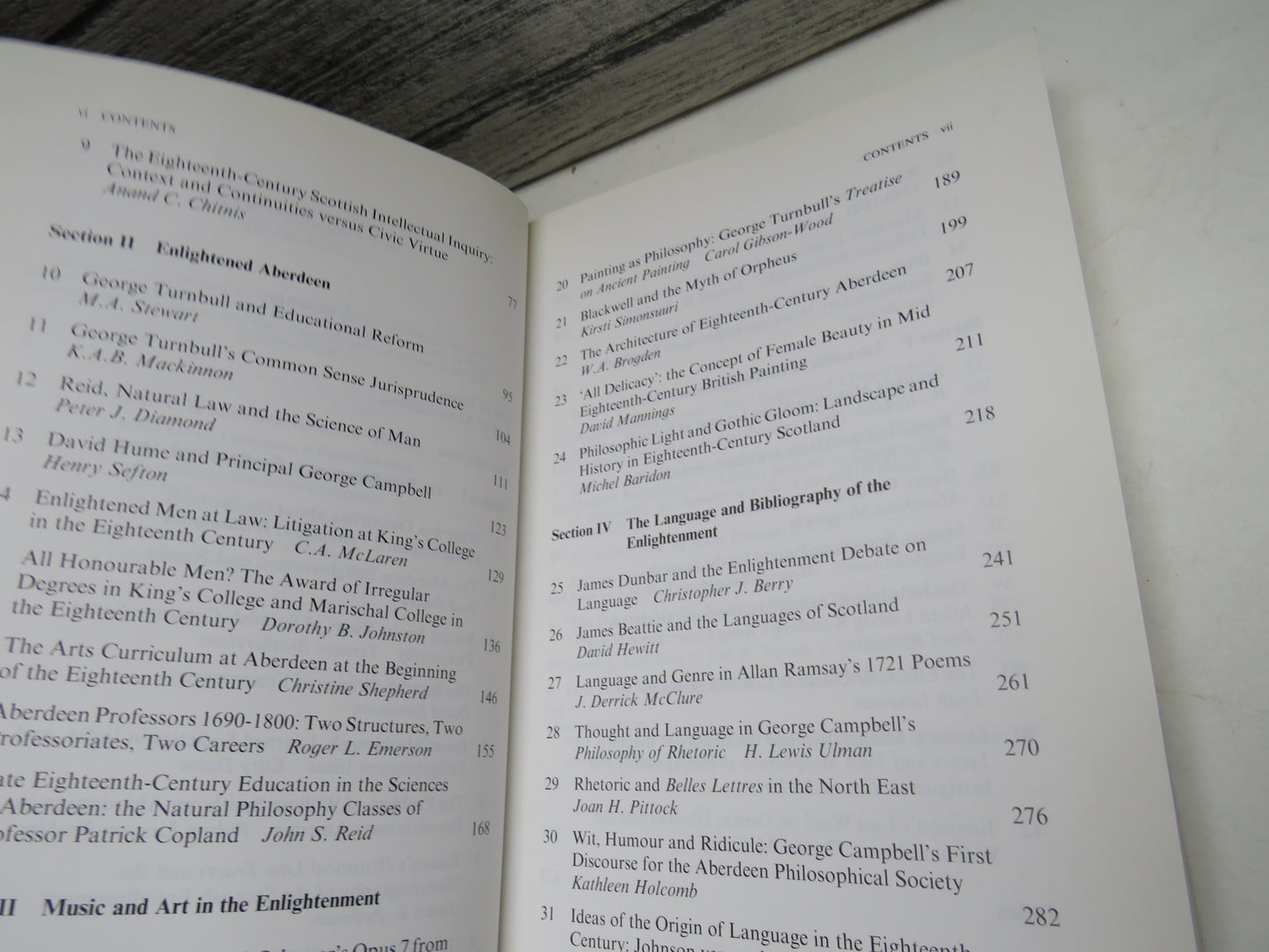 Aberdeen and The Enlightenment Proceedings of a Conference Held At The University of Aberdeen 1987