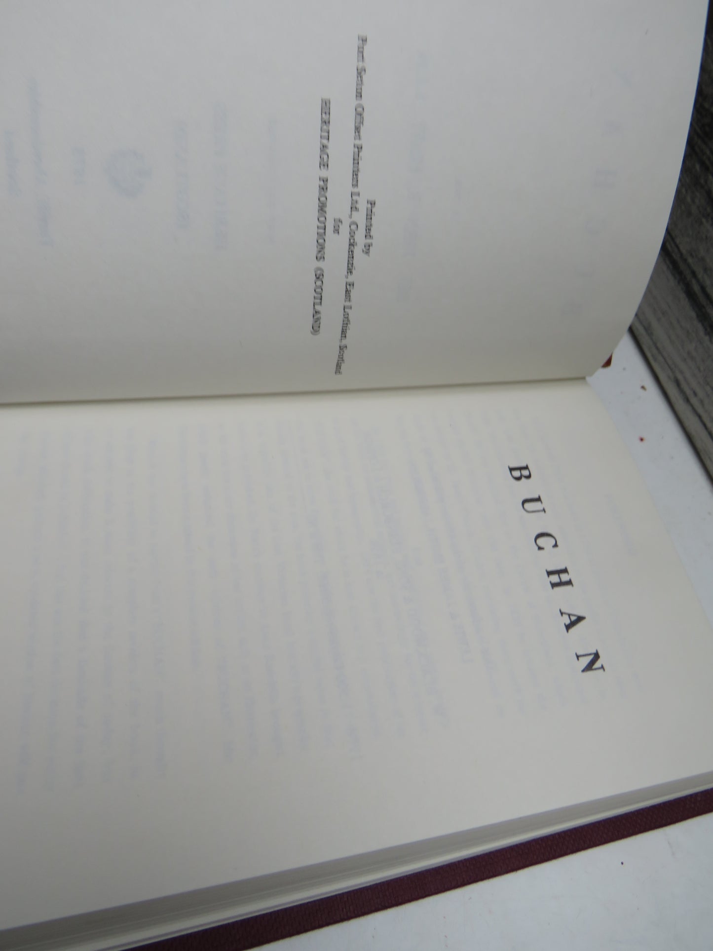 Buchan By The Rev. John B. Pratt 1978