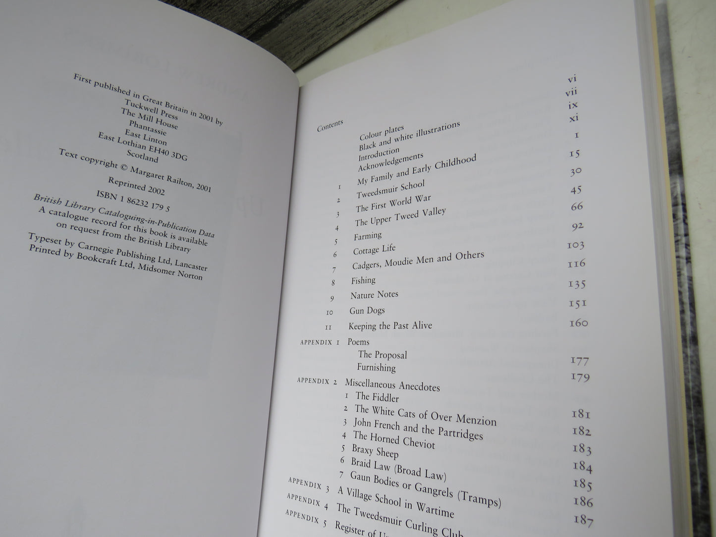 Andrew Lorimer's Life and Times In The Upper Tweed Valley Compiled By Margaret Railton 2002
