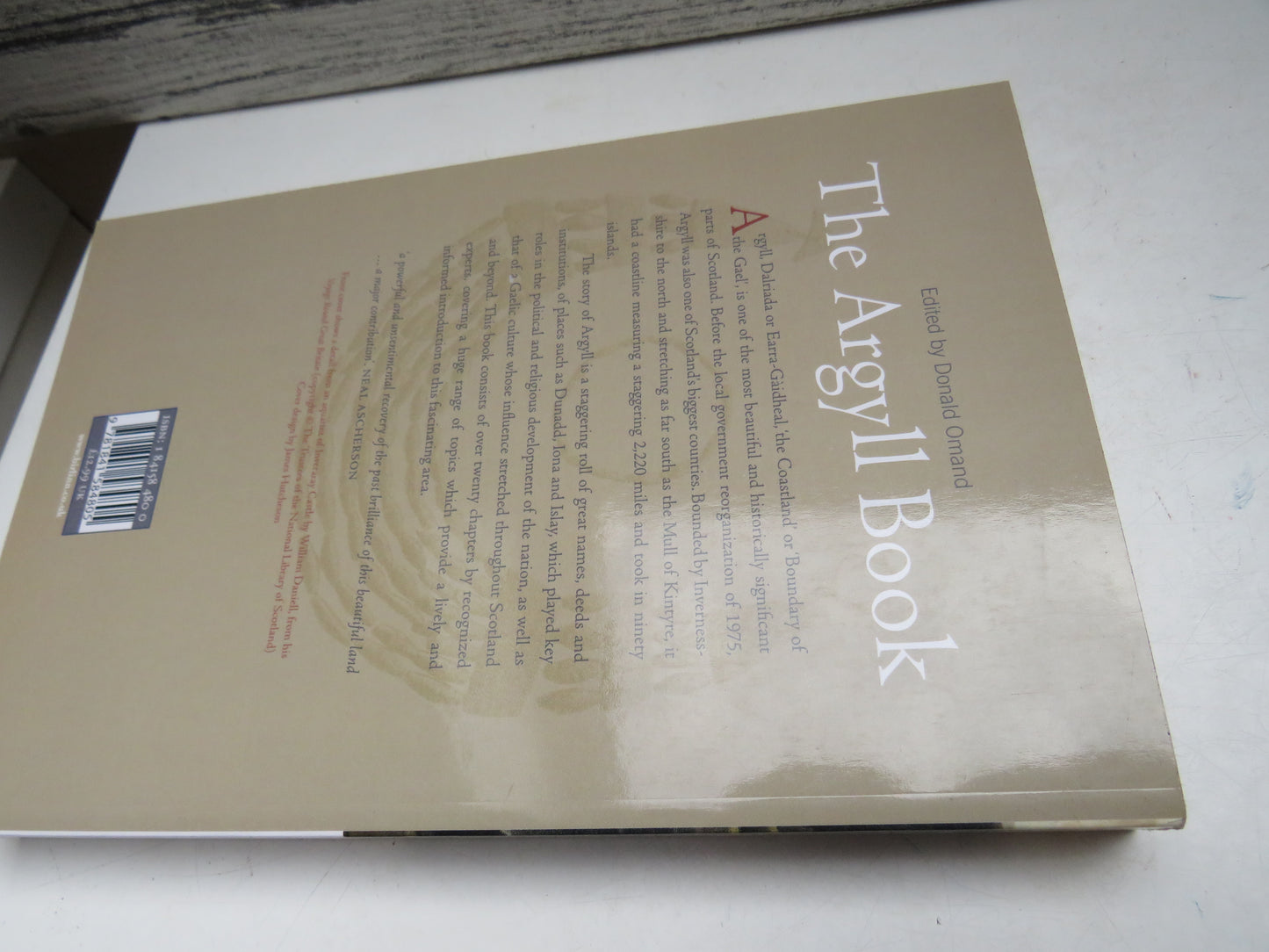 The Argyll Book Edited By Donald Omand 2006
