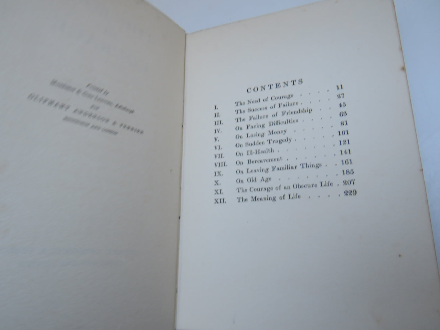 The Book of Courage By W. J. Dawson