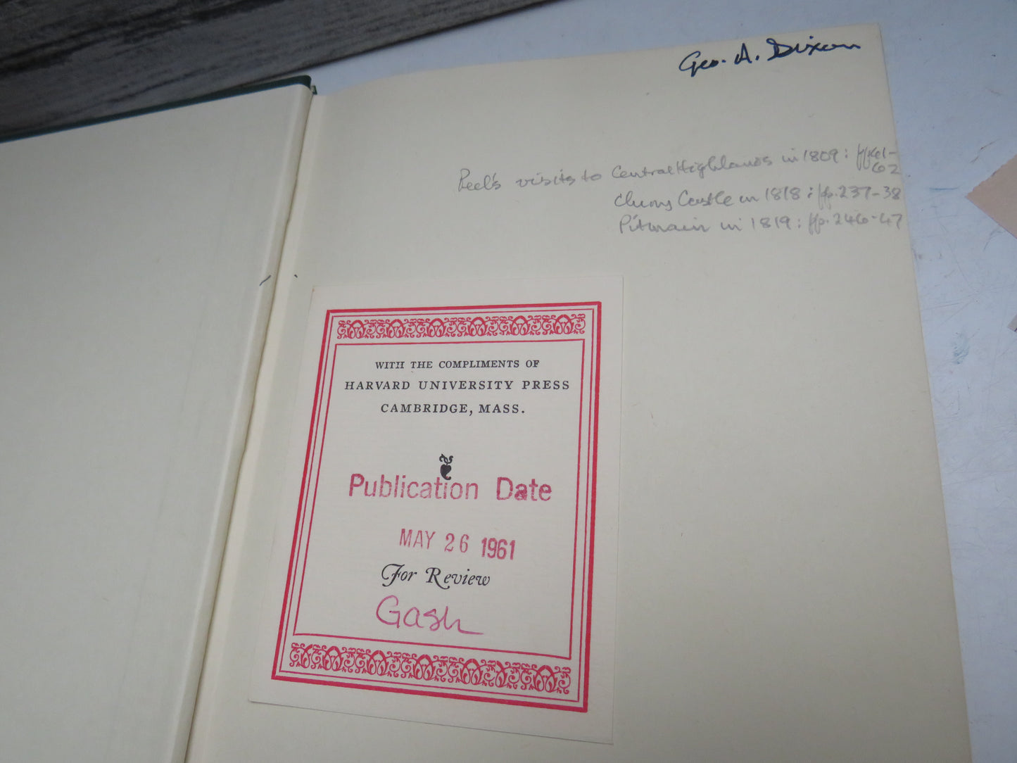 Mr. Secretary Peel The Life of Sir Robert Peel To 1830 By Norman Gash 1961