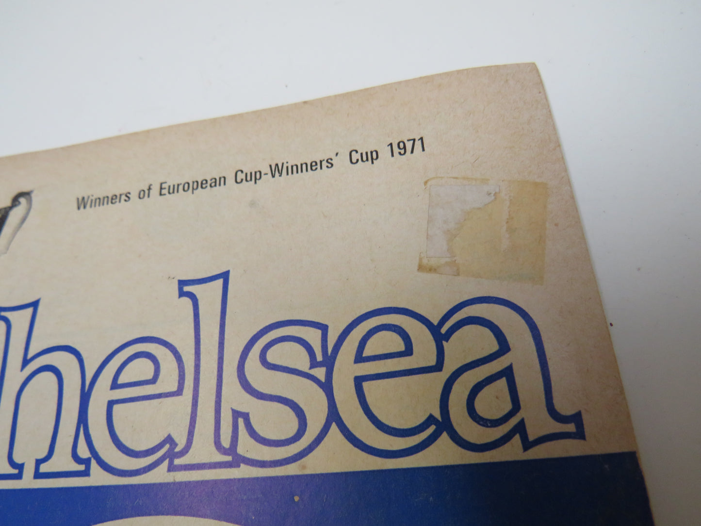 Chelsea V Everton Official Programme Football League Division One 1971/72