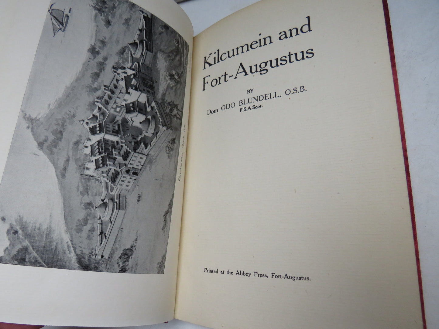 Kilcumein and Fort-Augustus By Dom ODO Blundell