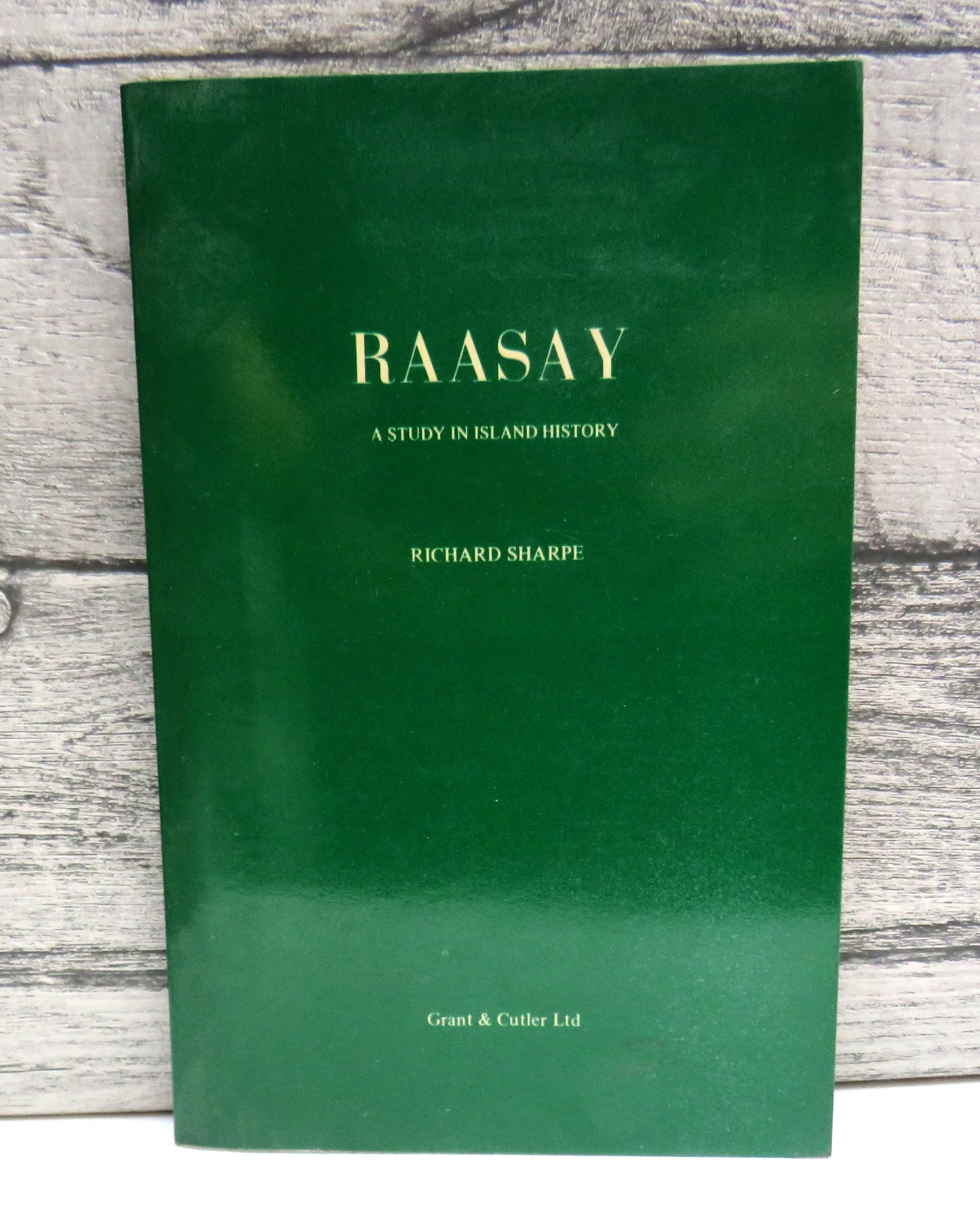 Rassay A Study In Island History By Richard Sharpe 1977