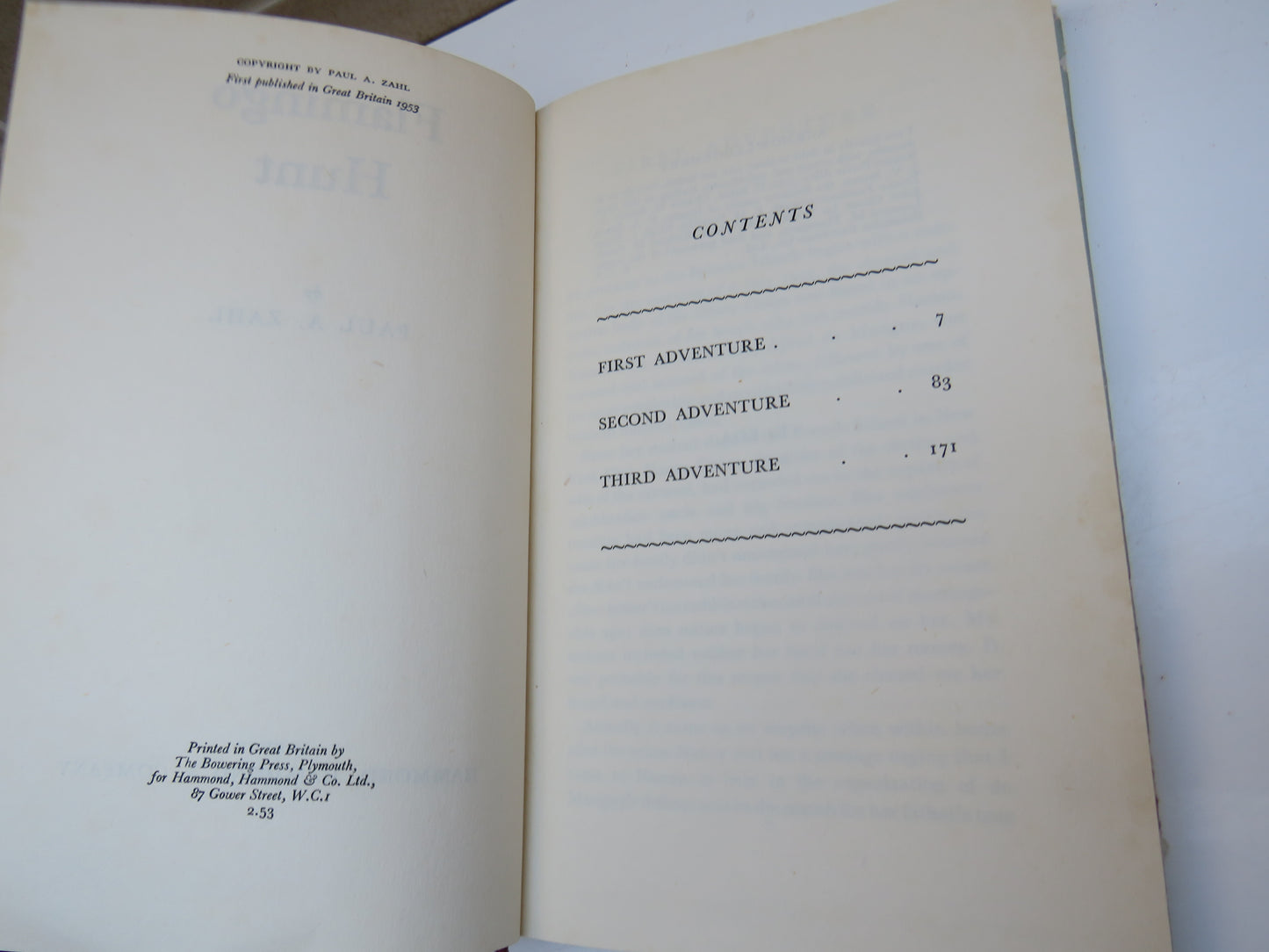 Flamingo Hunt By Paul A. Zahl 1953 1st Edition