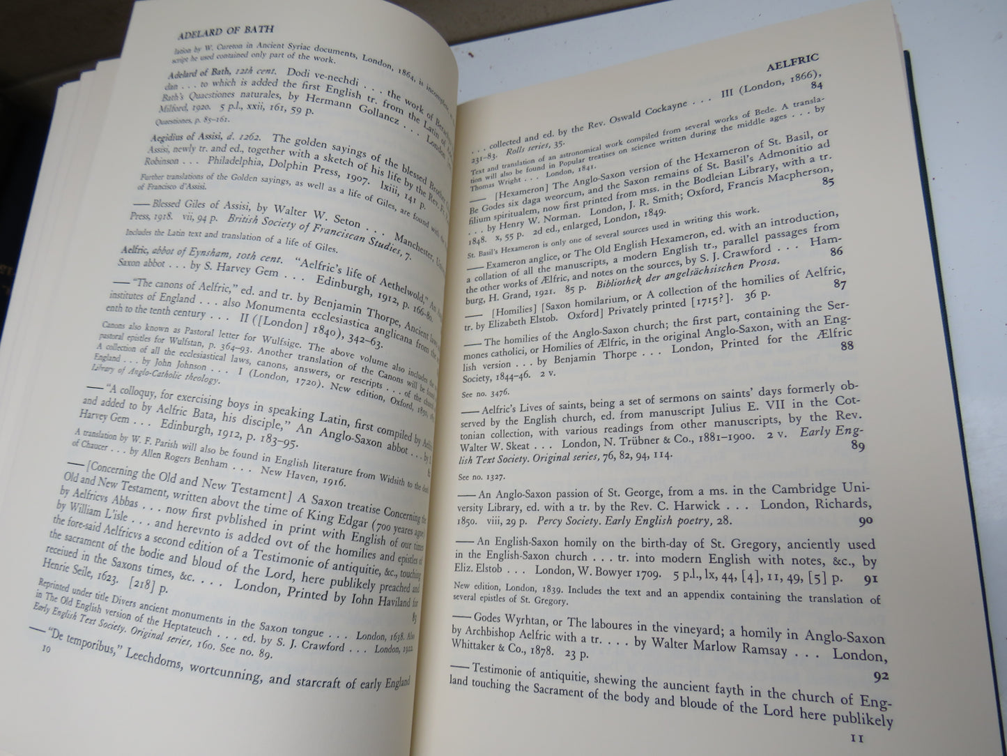 Bibliography of English Translations From Medieval Sources By Clarissa P. Farrar and Austin P. Evans 1964