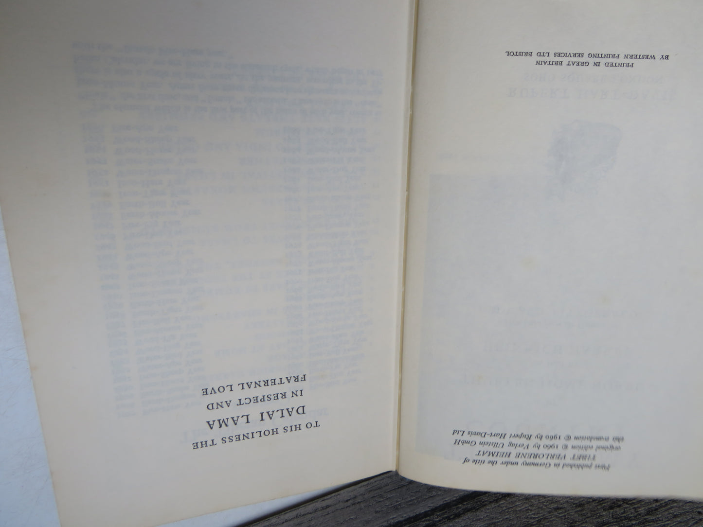 Tibet Is My Country By Thubten Jigme Norbu as Told To Heinrich Harrer Translated From German by Edward Fitzgerald 1960