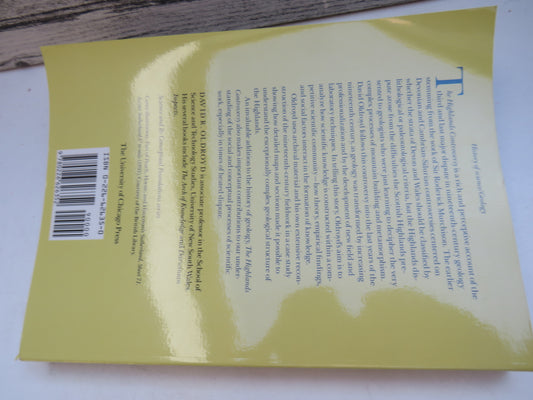 The Highlands Controversy Constructing Geological Knowledge Through Fieldwork in Nineteenth-Century Britain By David R. Oldroyd 1990