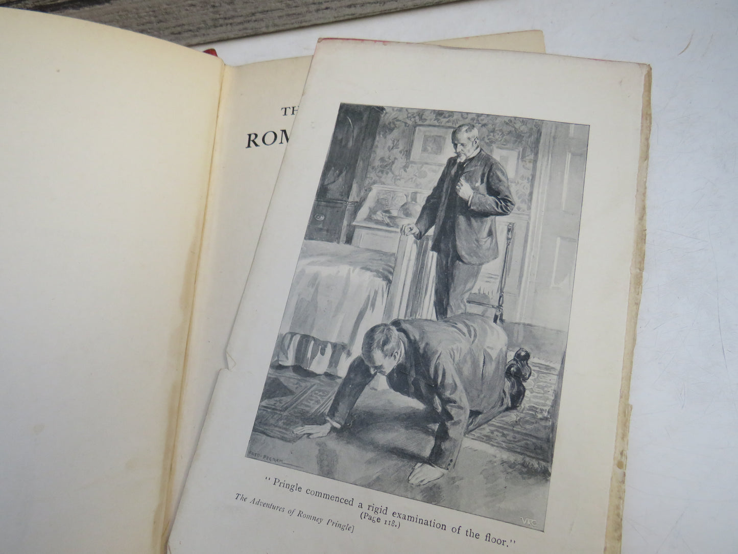 The Adventures of Romney Pringle By Clifford Ashdown 1902 1st Edition Rare Book
