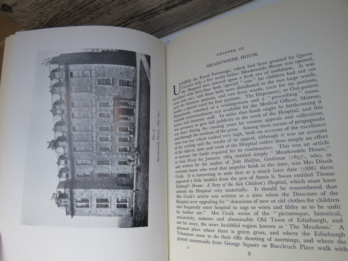 The Royal Edinburgh Hospital For Sick Children 1860-1960 By Douglas Guthrie 1960