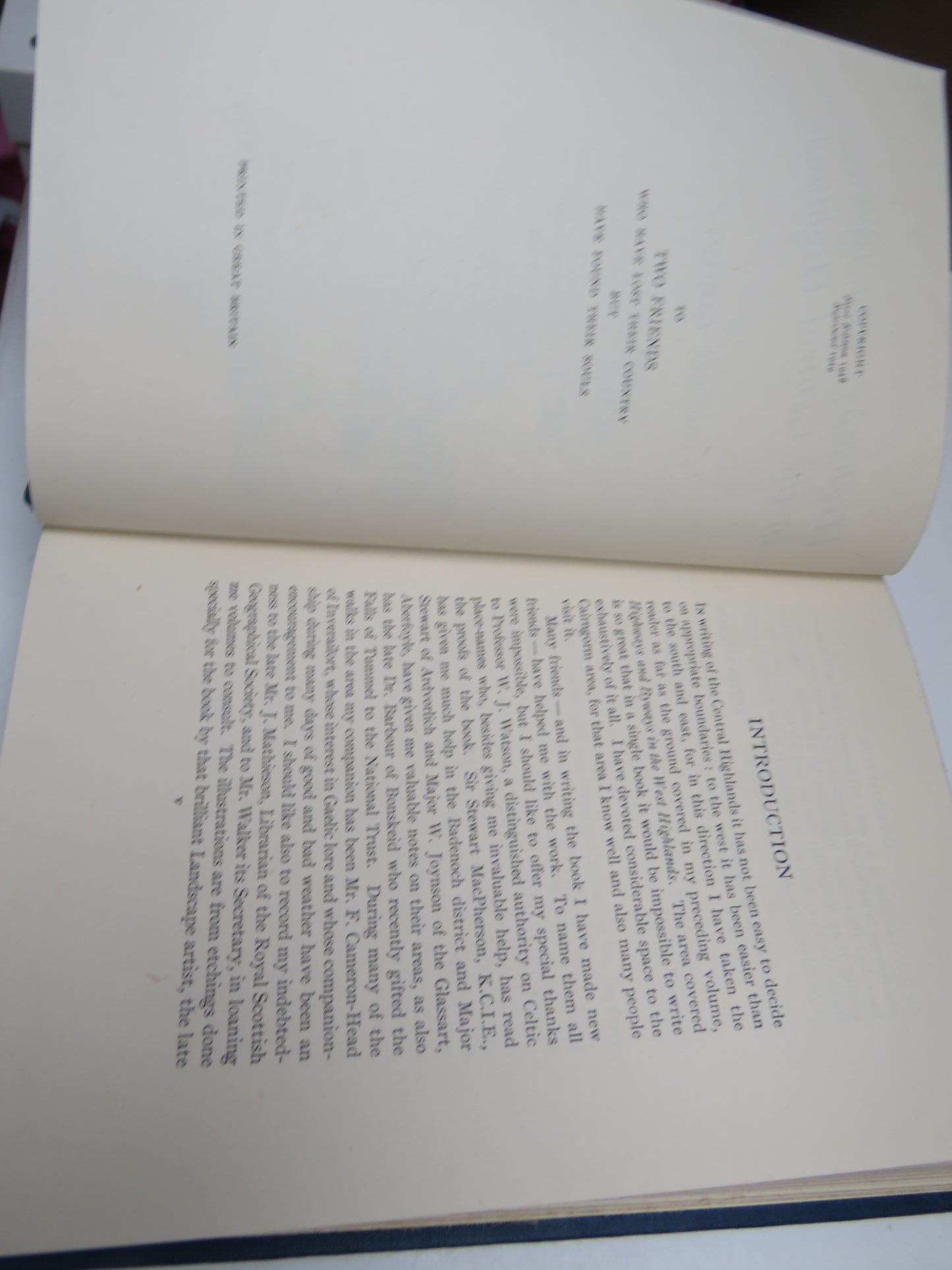 Highways and Byways In The Central Highlands By Seton Gordon 1949 Antique Book
