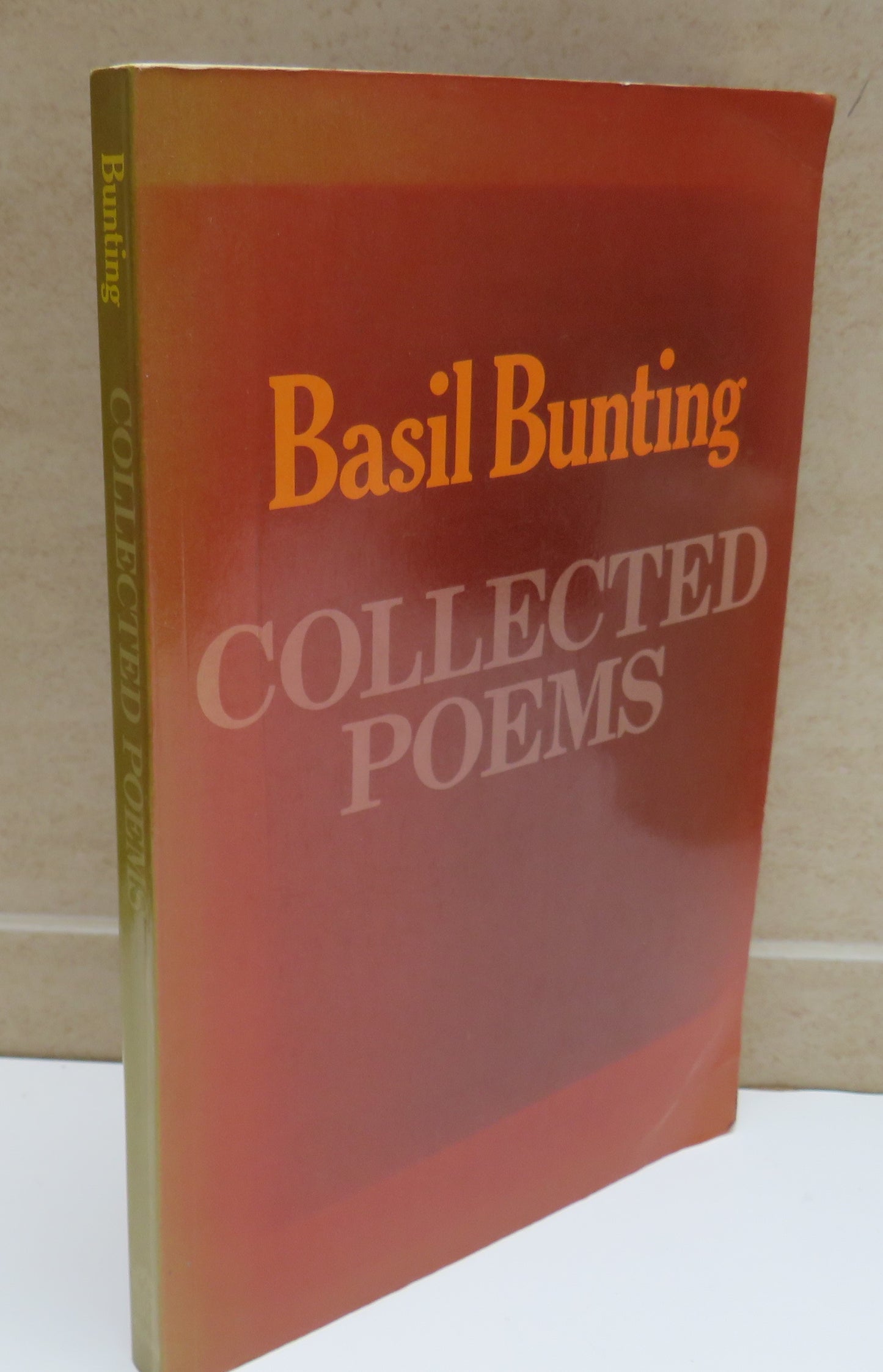 Basil Bunting Collected Poems 1978