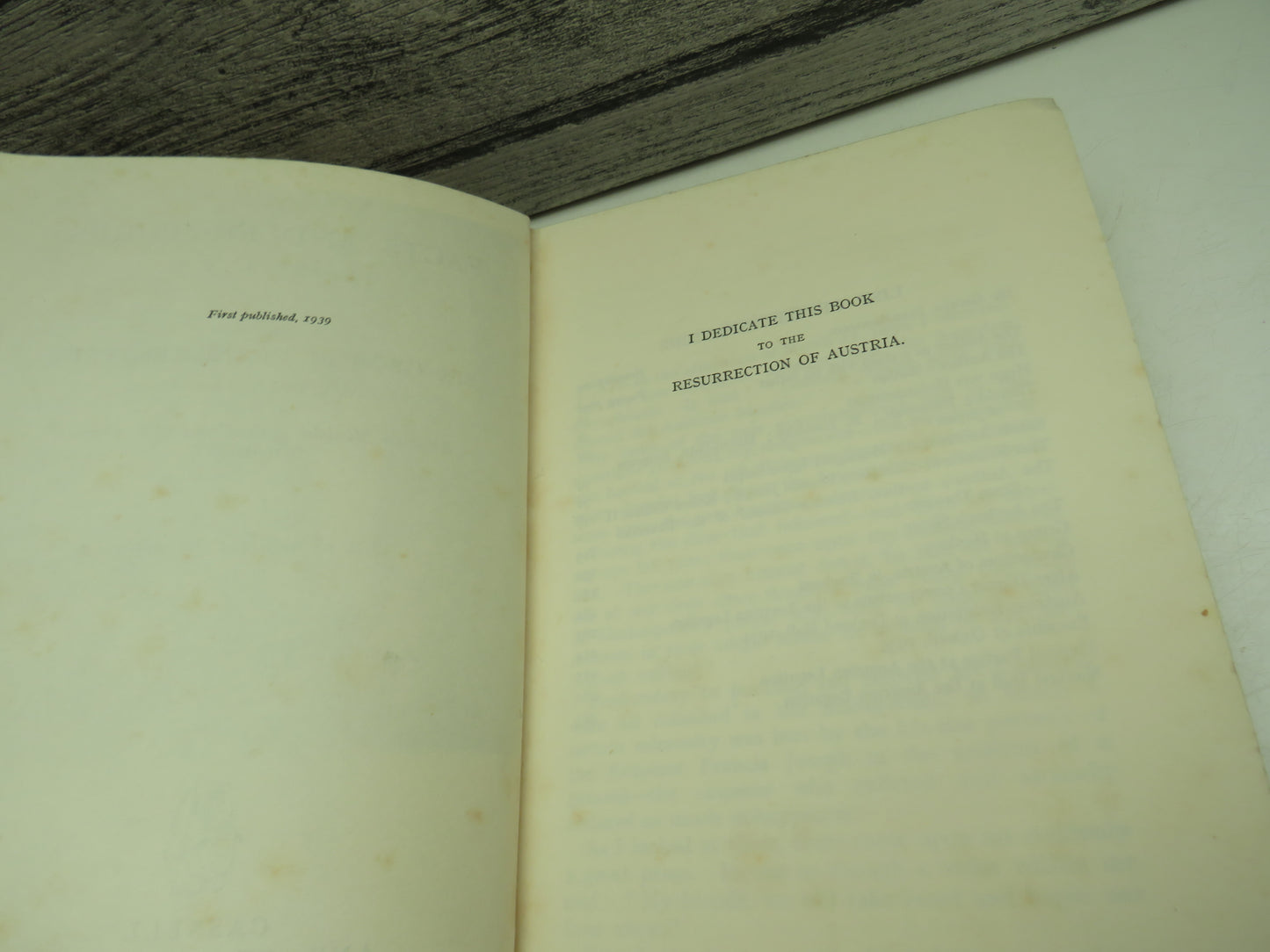 Facts and Features of My Life by Sir George Franckenstein (First Edition Autobiography, 1939)