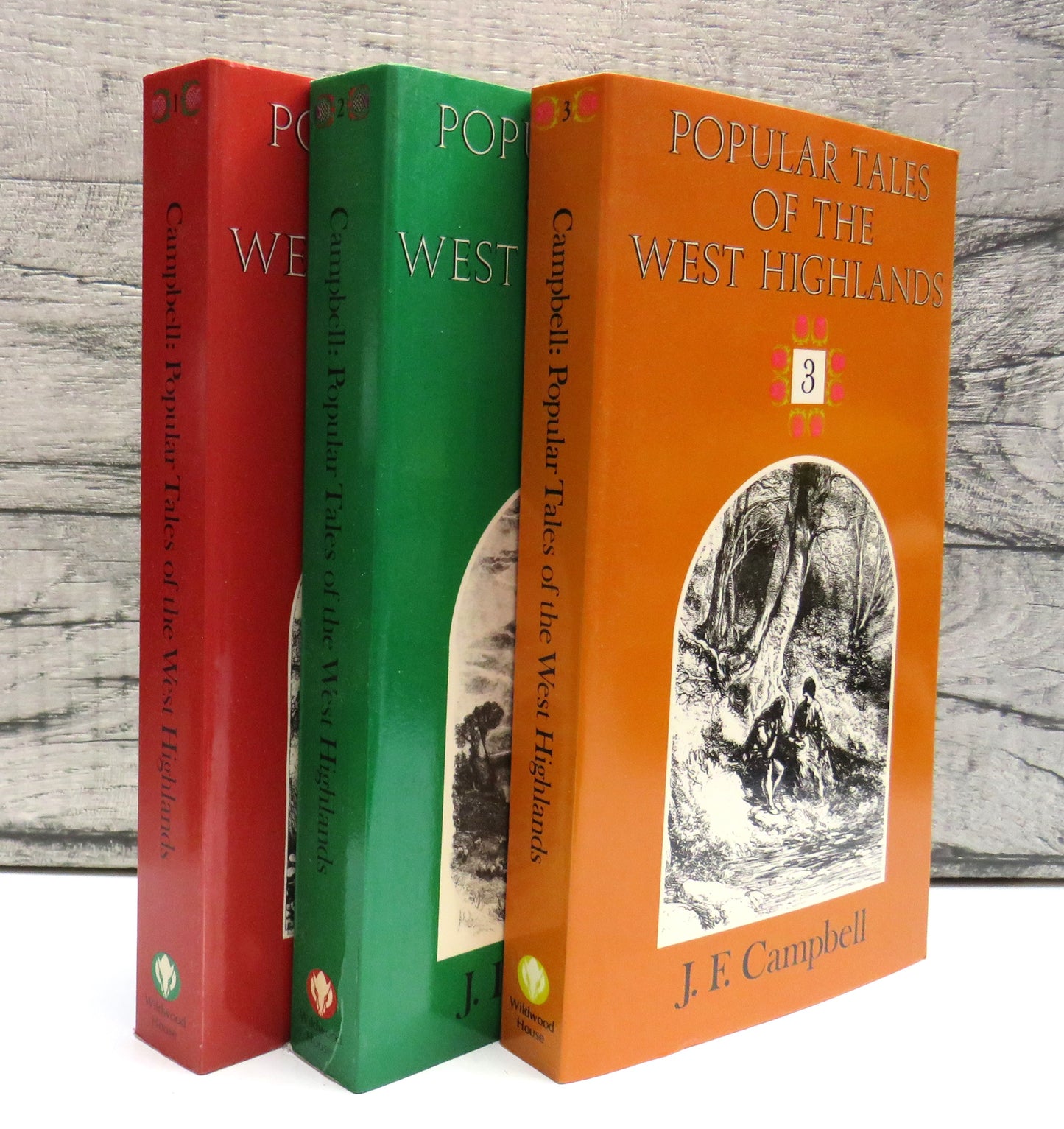 Popular Tales Of The West Highlands By J. F. Campbell Volume 1-3