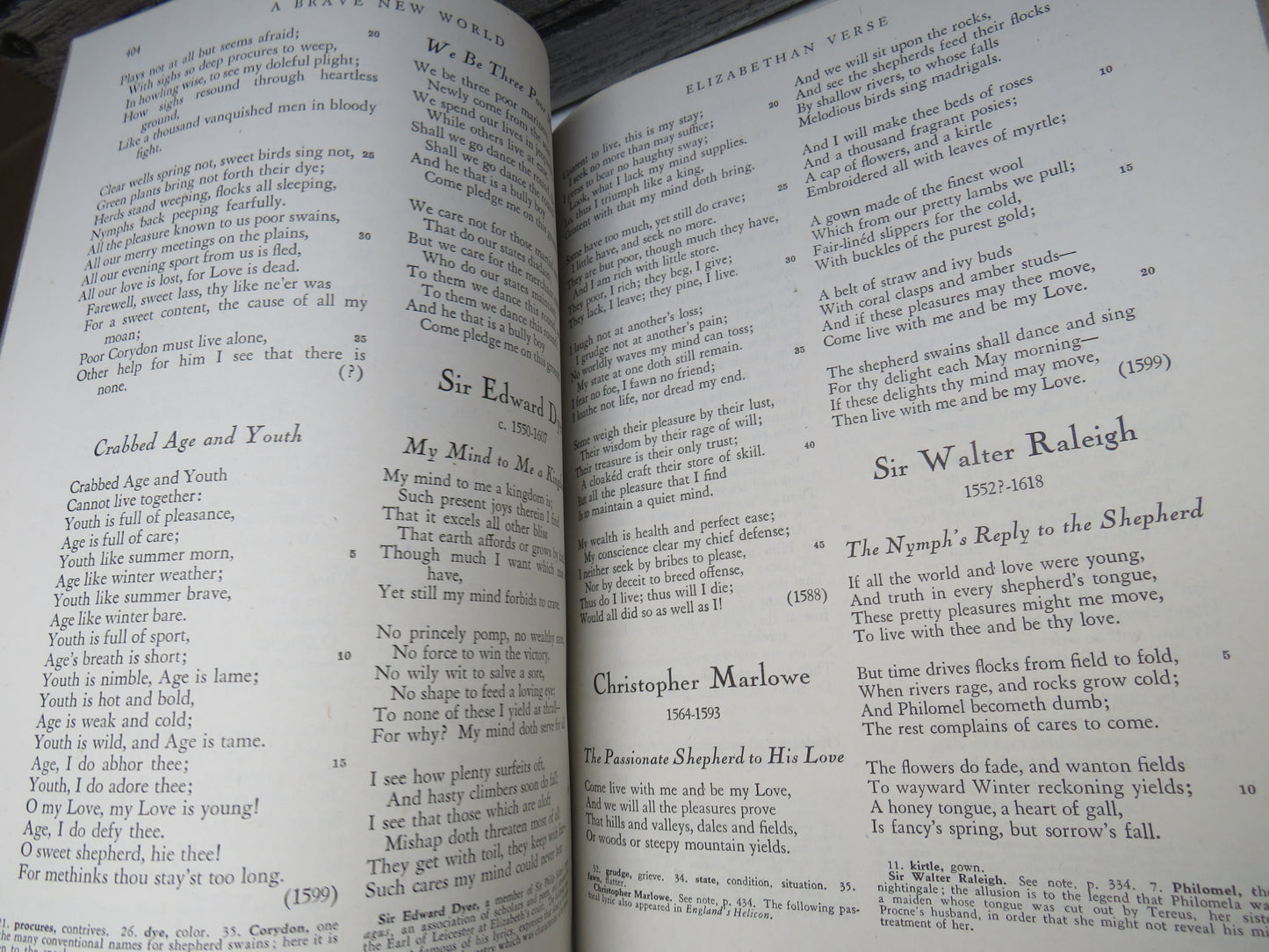The Literature of England An Anthology and a History Volume One 1947