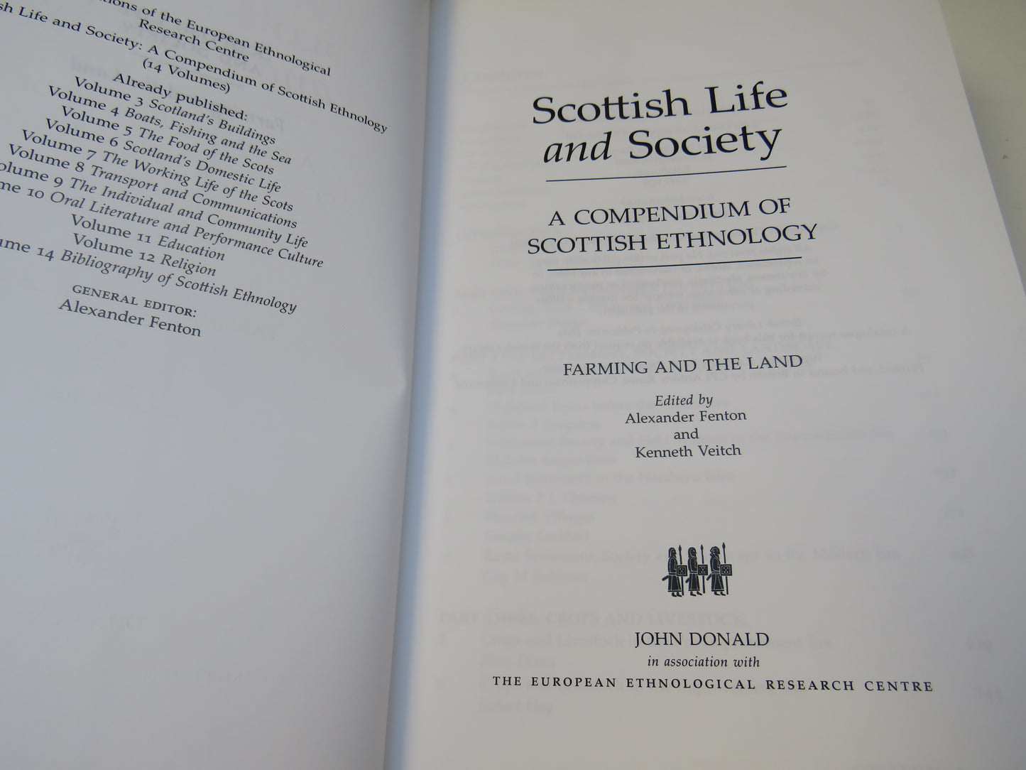 Scottish Life and Society A Compendium of Scottish Ethnology Farming and The Land 2011