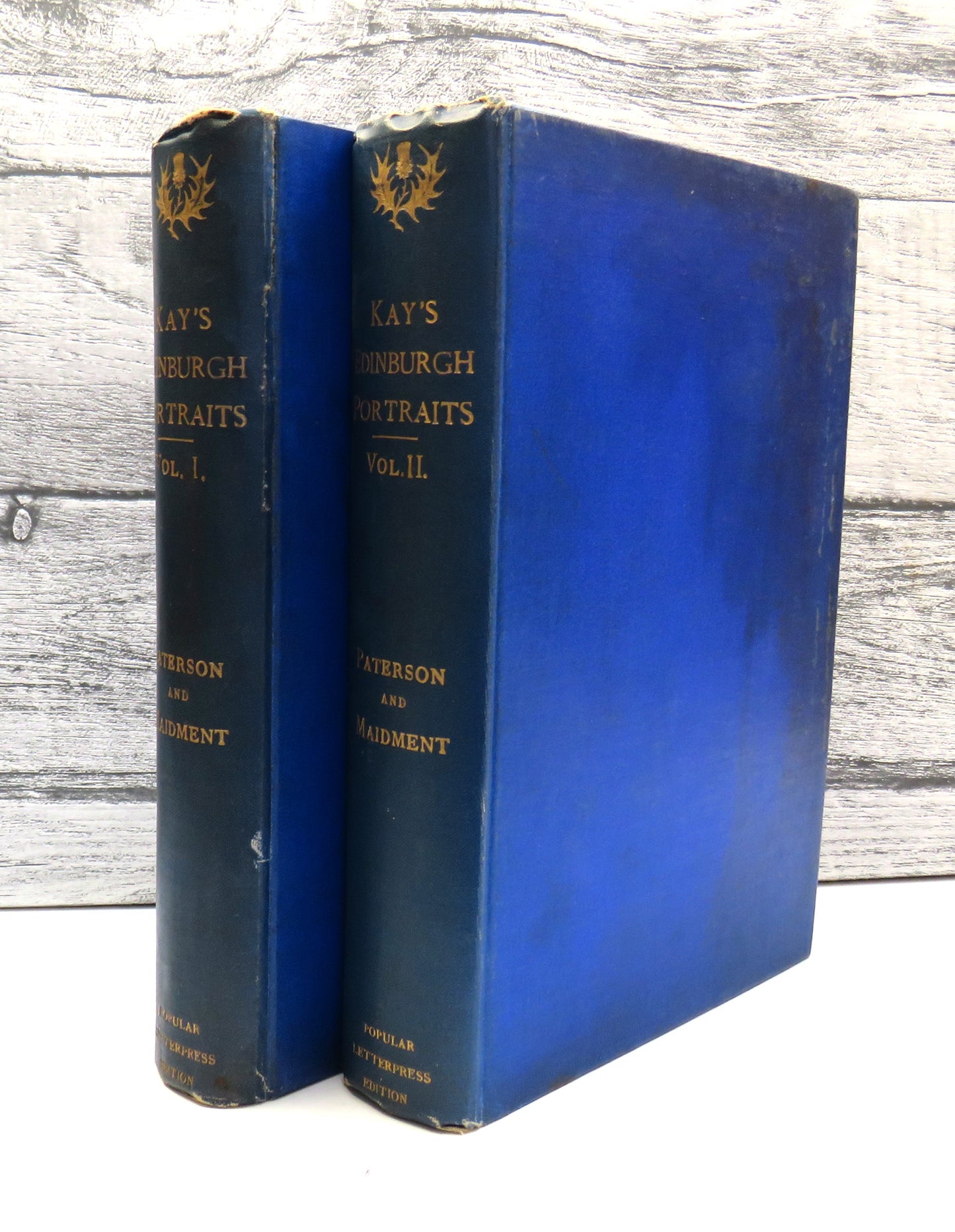 Kay's Edinburgh Portraits A Series of Anecdotal Biographies Chiefly of Scotchmen Mostly Written By James Paterson 1885