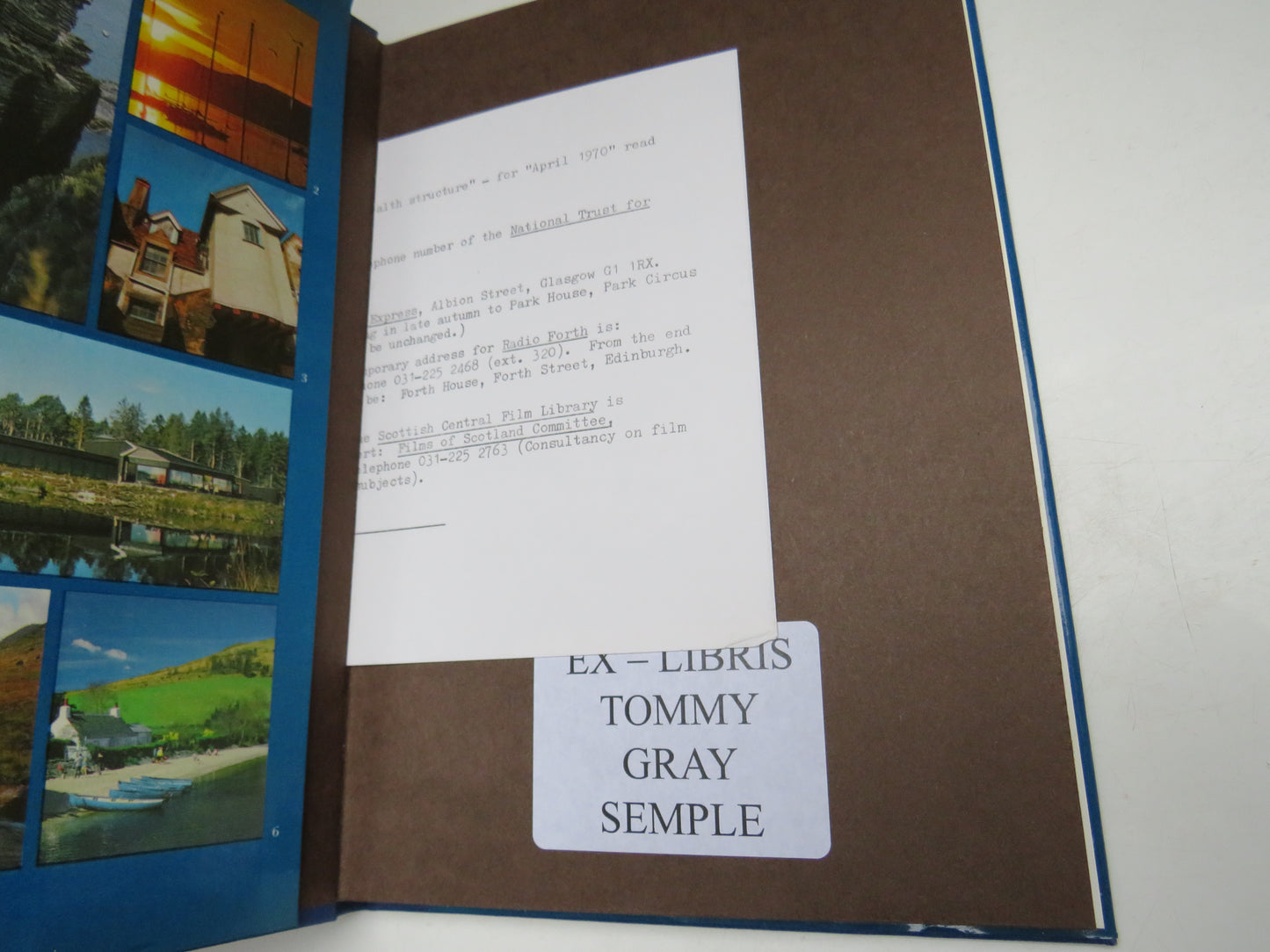Scotland Today 1974 Vintage Book