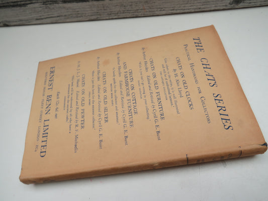 Chats On English China By Arthur Hayden 1952