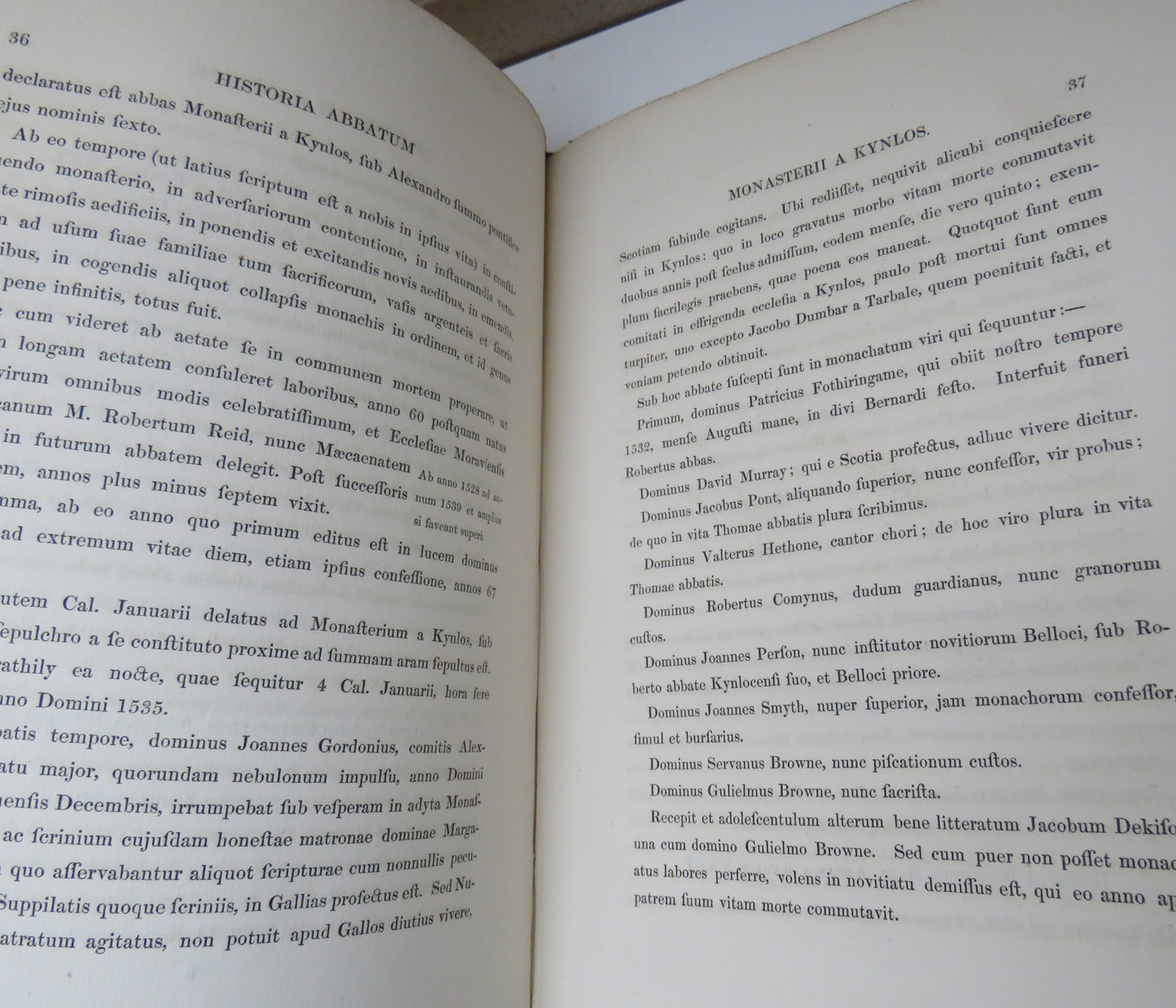 Ferrerii Historia Abbatum De Kynlos : Una Cum Vita Thomae Chrystalli Abbatis 1839