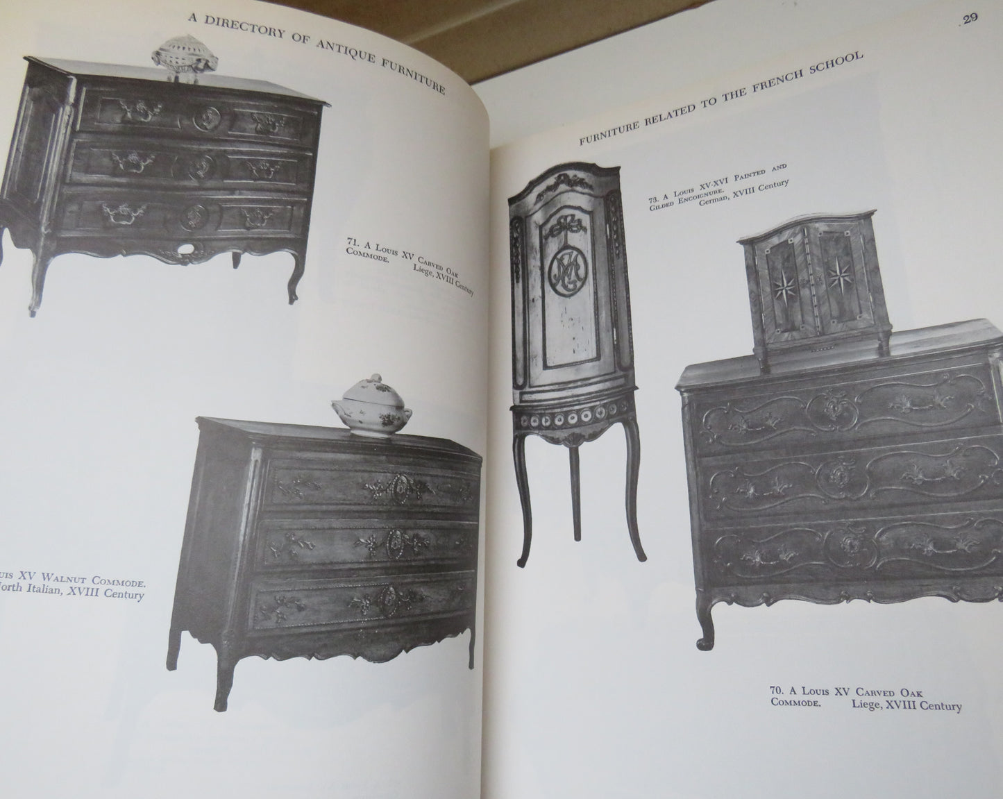 A Directory Of Antique Furtniture By F.Lewis Hinckley 1953