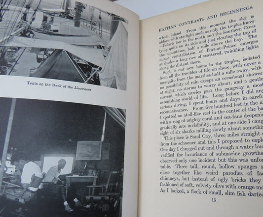 Beneath Tropic Seas A Record Of Diving Among Coral Reefs of Haiti By William Beebe 1928