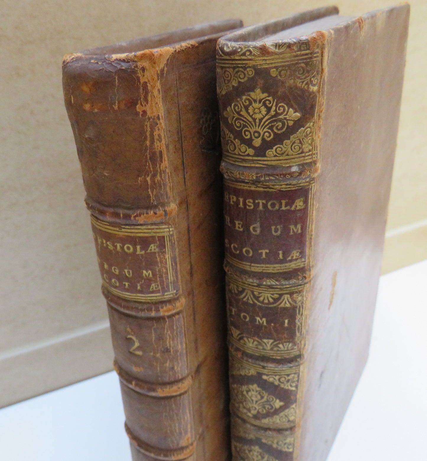 Epistolae Jacobi Quarti Jacobi Quinti Et Mariae Regum Scotorum Vol I & II 1722