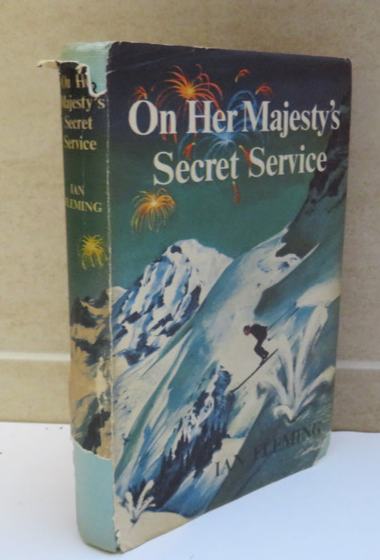 On Her Majesty's Secret Service By Ian Fleming 1963 Book Club Edition