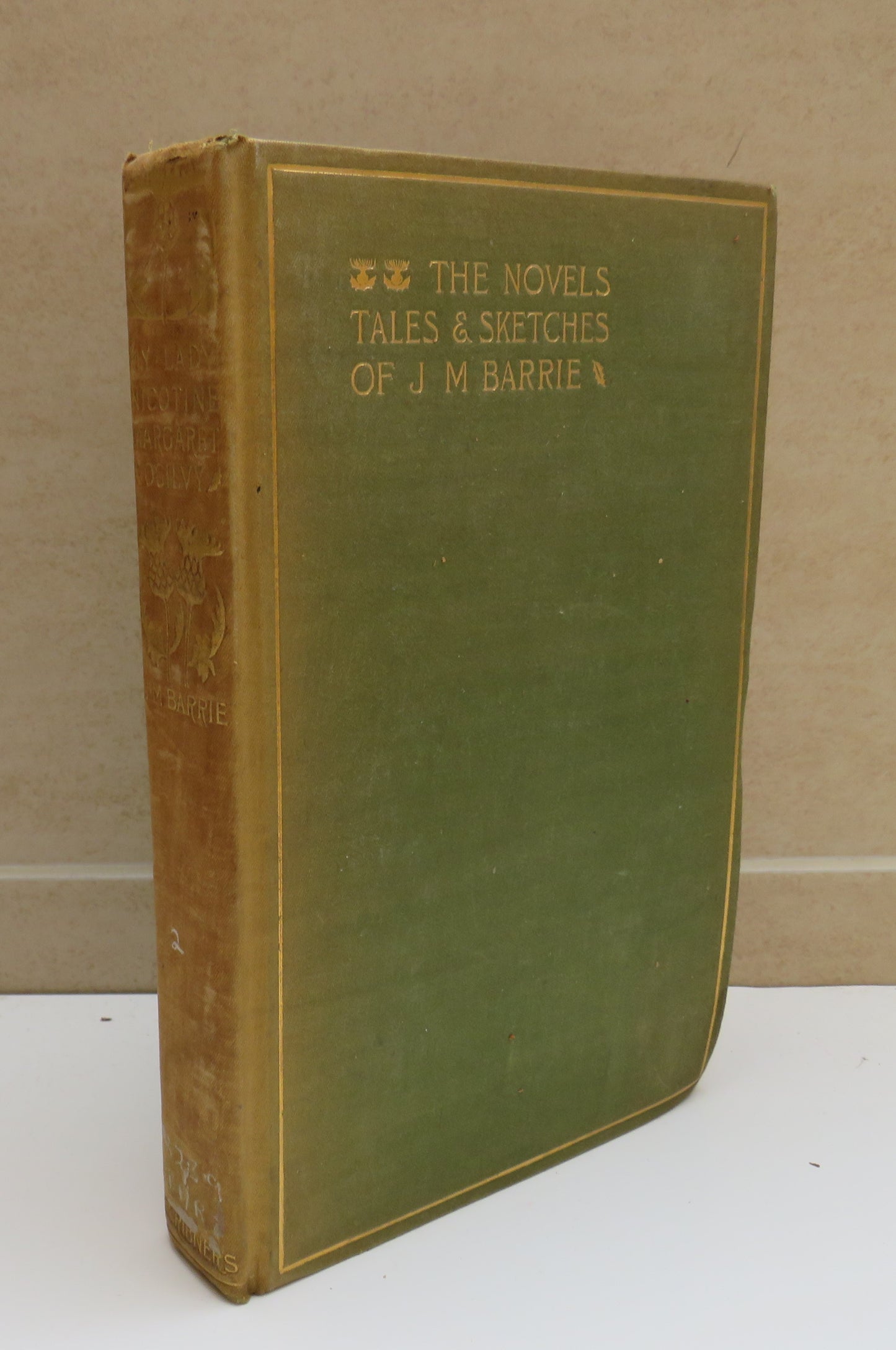 The Novels, Tales and Sketches Of J.M. Barrie My Lady Nicotine Margaret Ogilvy 1896