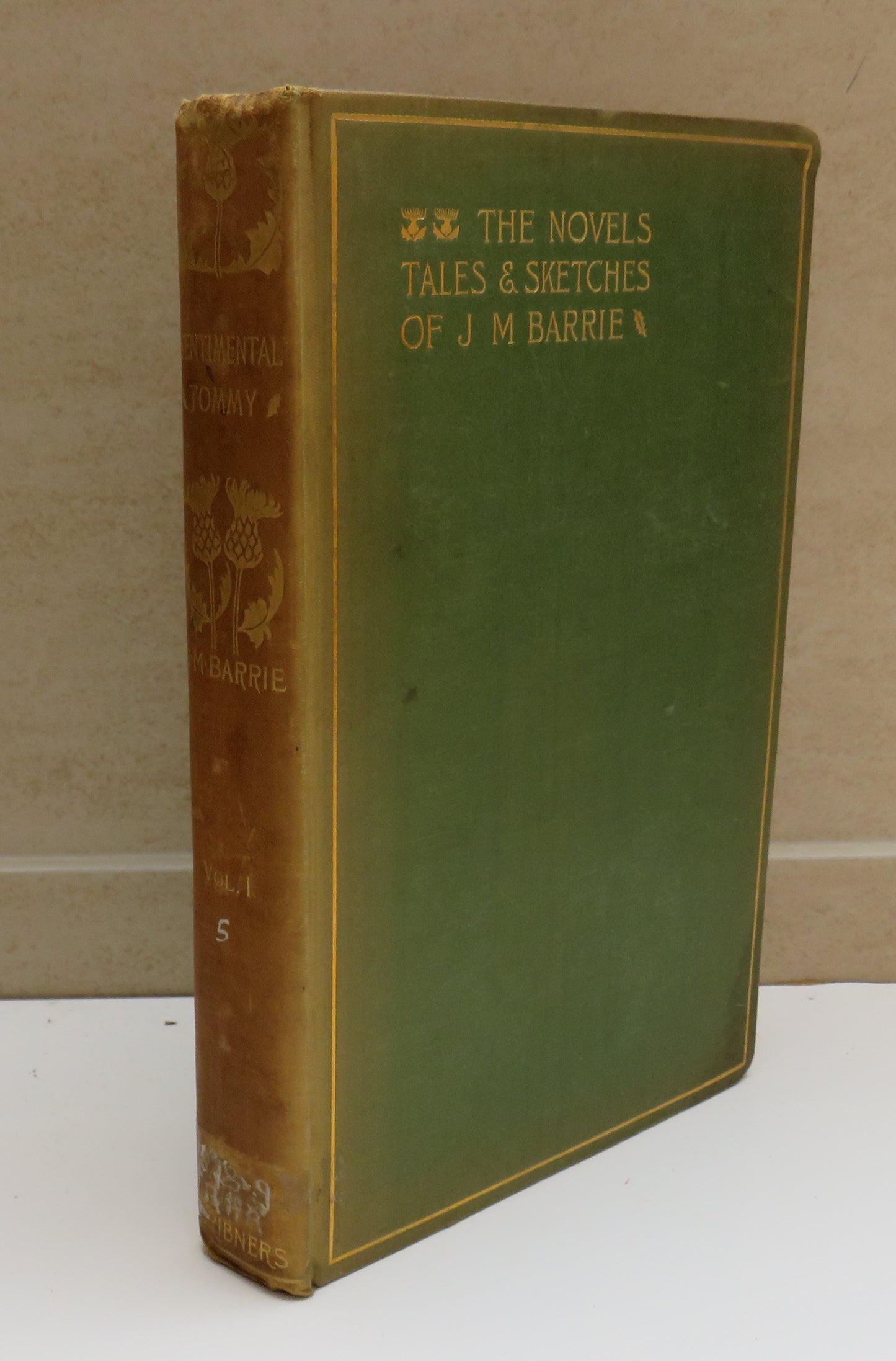The Novels, Tales and Sketches Of J.M. Barrie Sentimental Tommy Part 1 1896