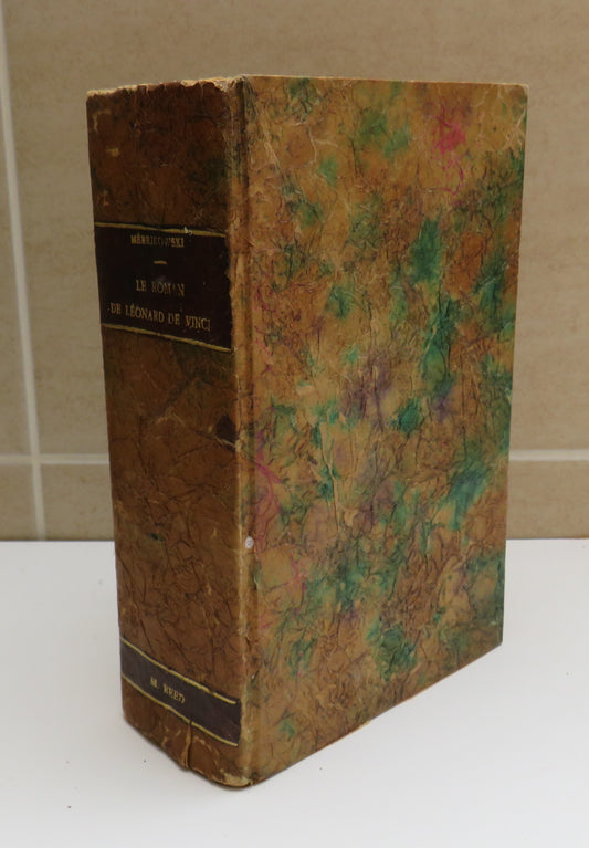 Le Roman De Leonard De Vinci by Dmitry Merejkowky 1925