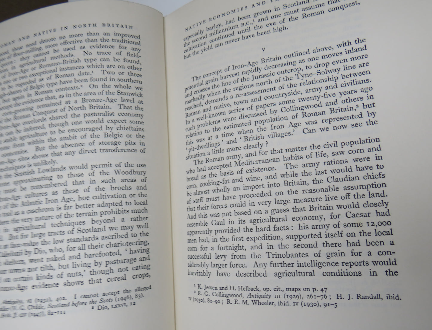 Roman And Native In North Britain Edited By I.A. Richmond 1961