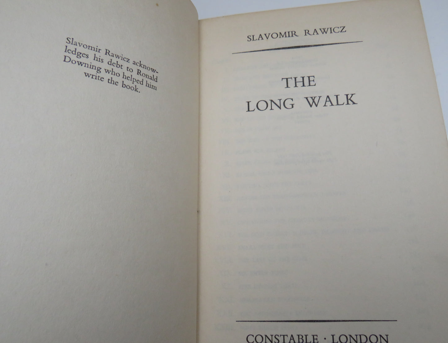 The Long Walk By Slavomir Rawicz