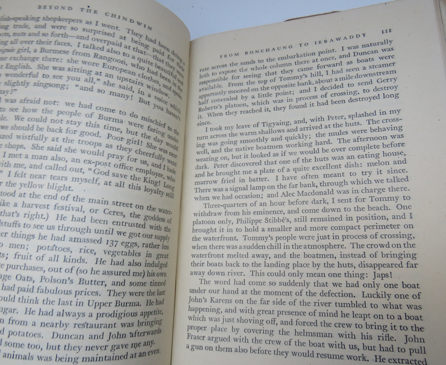 Beyond The Chindwin By Bernard Fergusson 1945